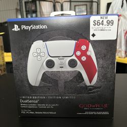 DualSense Wireless Controller for PS5, PC, Mac & Mobile - God of War 20th Anniversary Limited Edition