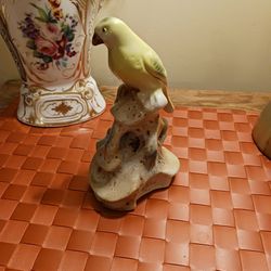 Granny Core & Cottage Core Vintage Canary Porcelain Bird
