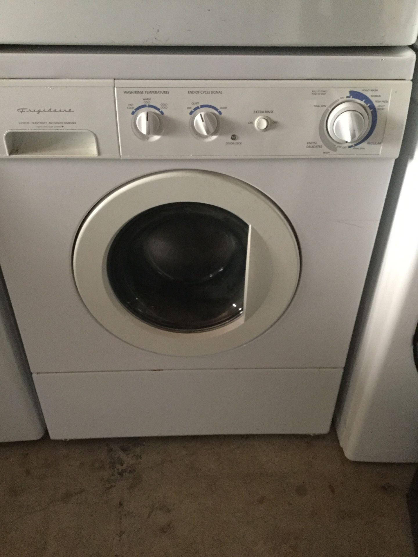 Stackable washer and dryer units/ one year warranty/ delivery and installation are available