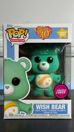 Funko Pop! Animation Care Bears Wish Bear Flocked Chase 1207