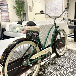 Electra  Gypsy/ Forest Green 26” Cruiser 3 Speeds 