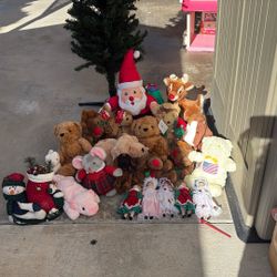 CHRISTMAS STUFFIES/TOYS