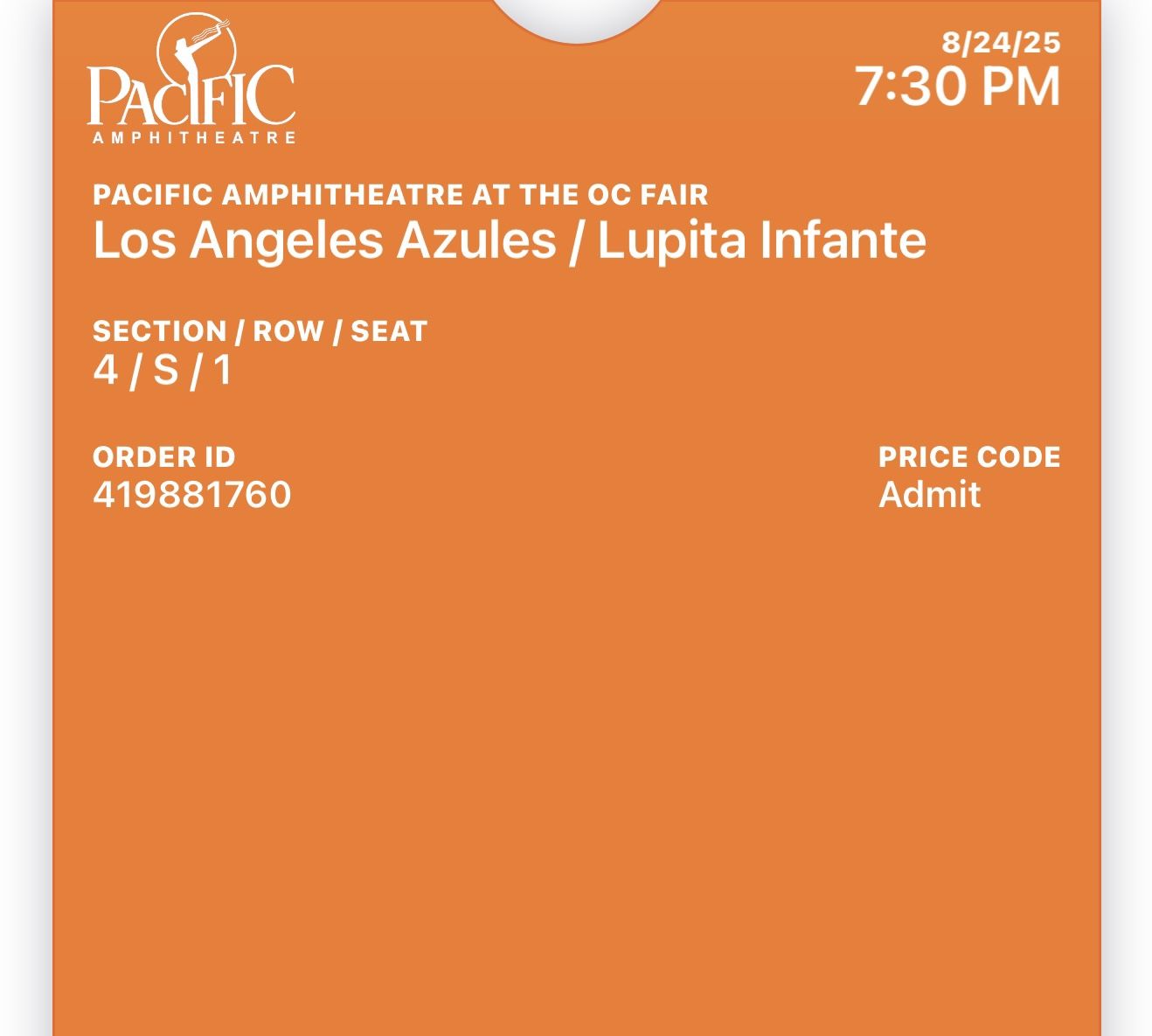 Concert Tickets