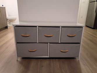 5-Drawer Fabric Storage Dresser
