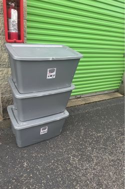 3 Plastic Container For $20