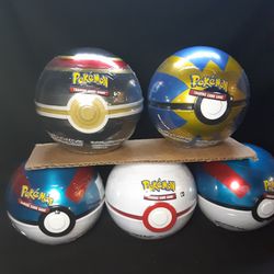 Pokemon TCG : Poke Ball Sealed Tins!!