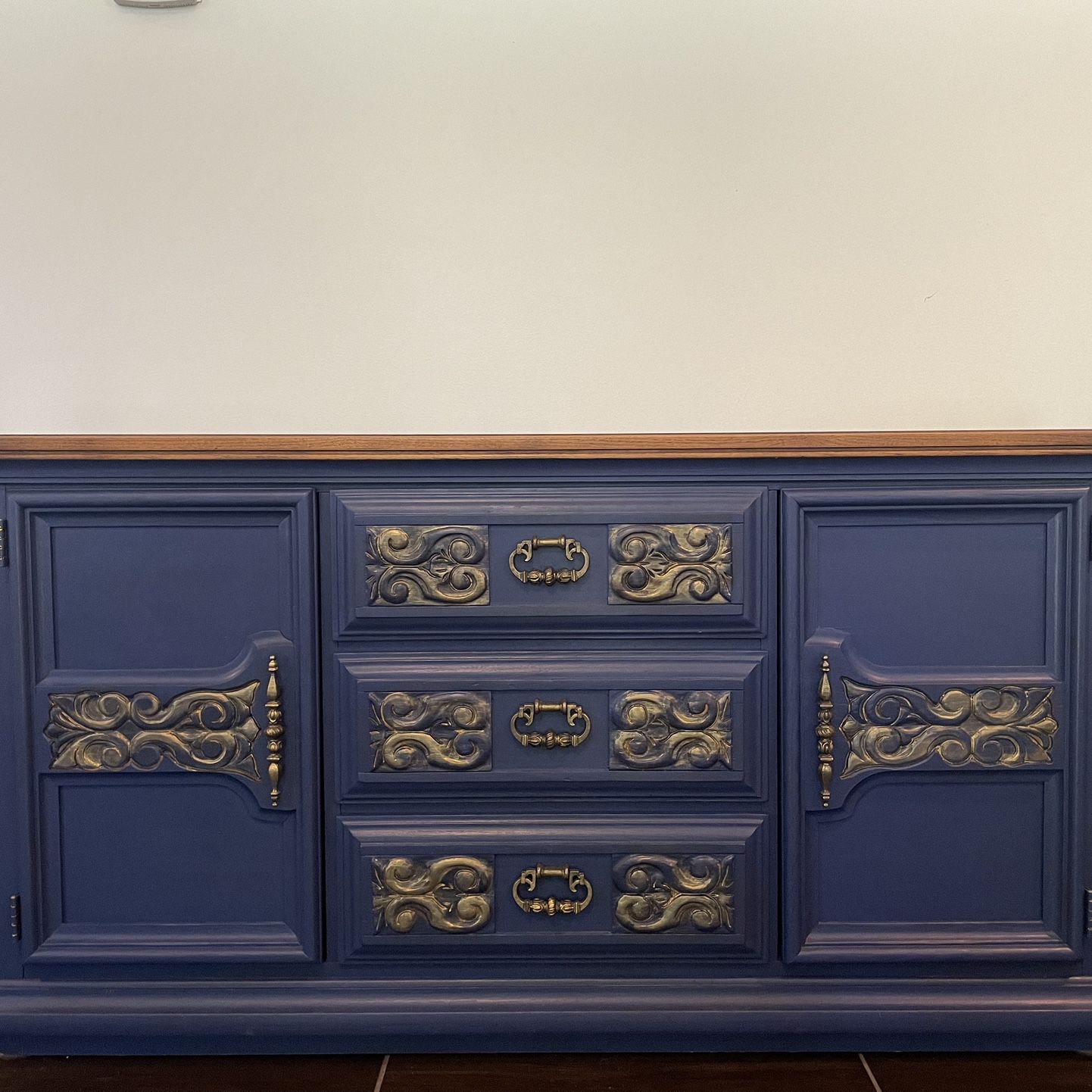 Unique Hand-painted Sideboard / Buffet