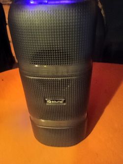 IQ sound Bluetooth speaker available for pickup
