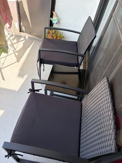 Outdoor Patio Chairs with Cushions