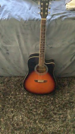 Washburn acoustic guitar