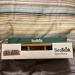 sea teak spice rack
