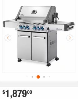 BRAND NEW NATURAL GAS PRESTIGE 500 BBQ GRILL