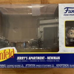 Funko Pop Mini Moments Seinfeld Jerry's Apartment Newman Collectible Gift