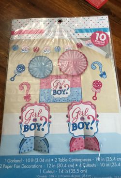 Party decoration Girl or Boy