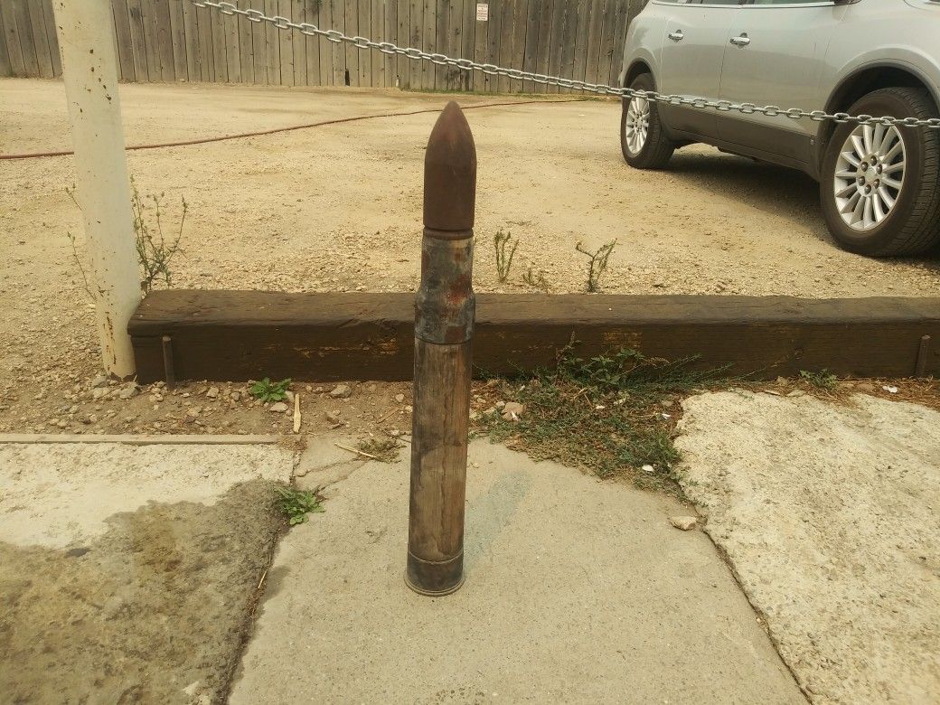 LARGE ANTIQUE BULLET Hieght 32"In