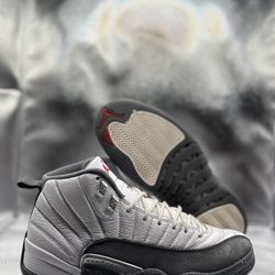Air Jordan 12 white dark grey