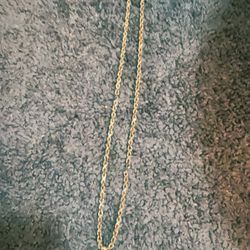 10kt Gold Chain With Last Supper Pendant 10kt As Well  