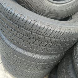 265/60/18 $300 GOODYEAR SEMI NEW FOUR TIRES