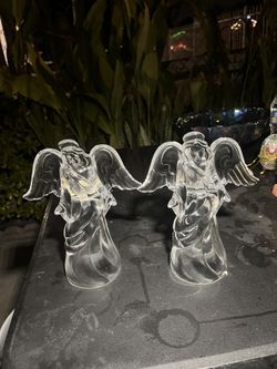 Princess House Angel Candle Holder