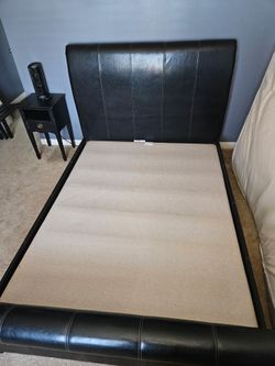 Queen size bed frame- great condition