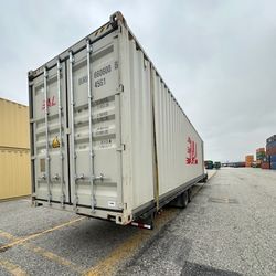 40 FOOT NEW 1-TRIP HC CONTAINER MULTI COLOR STD SHED, STORAGE, SHIPPING, CONEX 