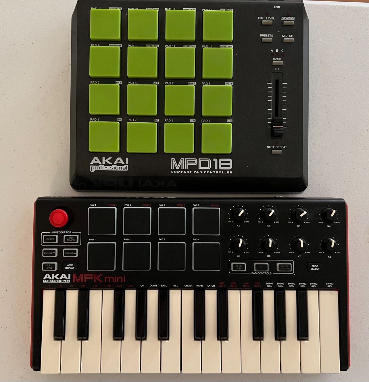 Akai MPK Mini / MPD 18