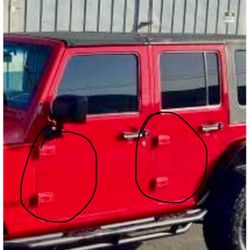 Accessories For Jeep Wrangler 4 Doors.  Gray Color 