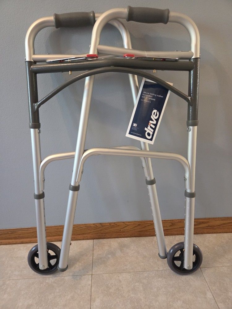 Drive Walker Deluxe Folding - Adult