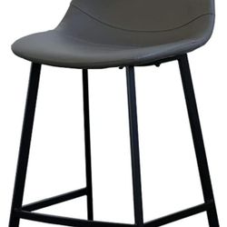 Bar Stool Counter Height Cafe Bar Chairs, Counter Height Stools Barstools PU Upholstered Bar Stool Breakfast Stools, Footrest, , 75cm