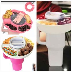 NEW IN SEALED PACKAGE, SEPARATELY PACKAGED. SNACK TRAY FOR STANLEY 40oz  CUP. READ DESCRIPTION BELOW 