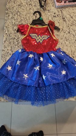 3t 4t WONDER WOMAN COSTUME