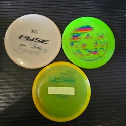 Premium Disc Golf Discs Putter, Midrange, Driver — Big Z Discraft Raptor, Dart, and Latitude 64 Fuse