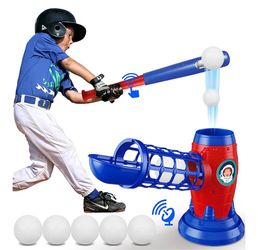 Kids Automatic Baseball Pitching Machine Set