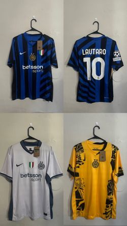 Inter Milan 2024-25 Home Away 3rd Jersey (small Medium Large XL)