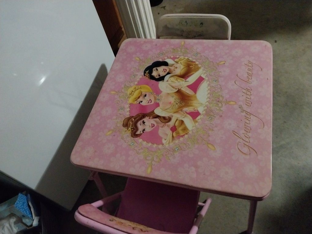 Disney Princes Table