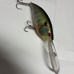 Custom Painted Deep Diving Crankbait In Bluegill Color