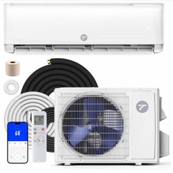 9000 BTU Mini Split Air Conditioner, 115V 22 SEER2 AC & Heat Pump