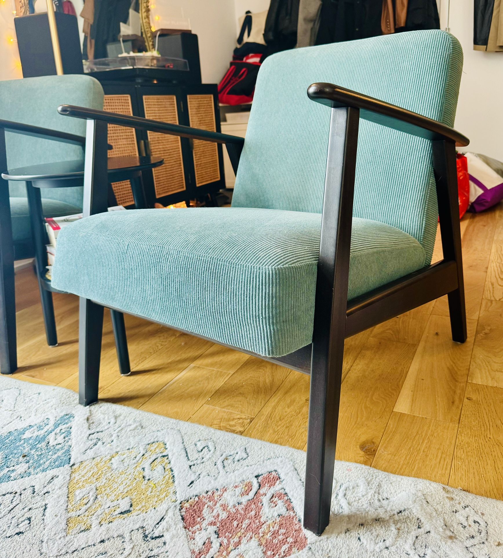 Two Mid-Century Modern Armchairs / Chairs