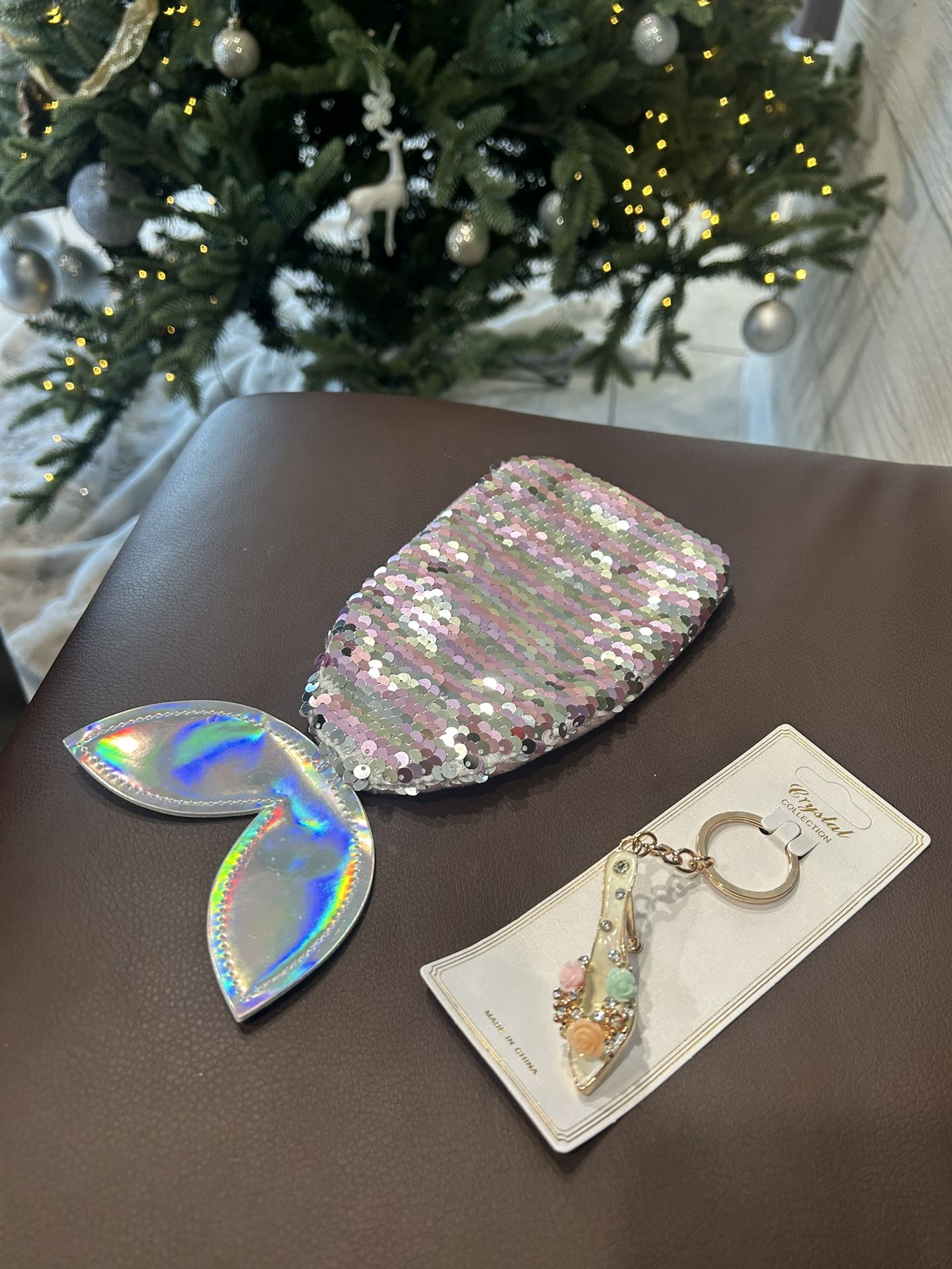 Mermaid Tail Bag & High Heel Keychain