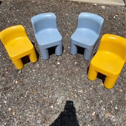 Vintage Little Tikes Toddler Chairs