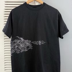 Vintage Y2K  Dragon Wrapped Around Print Murina T-shirt Sz Medium