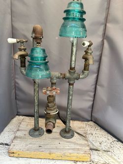 Industrial table lamp