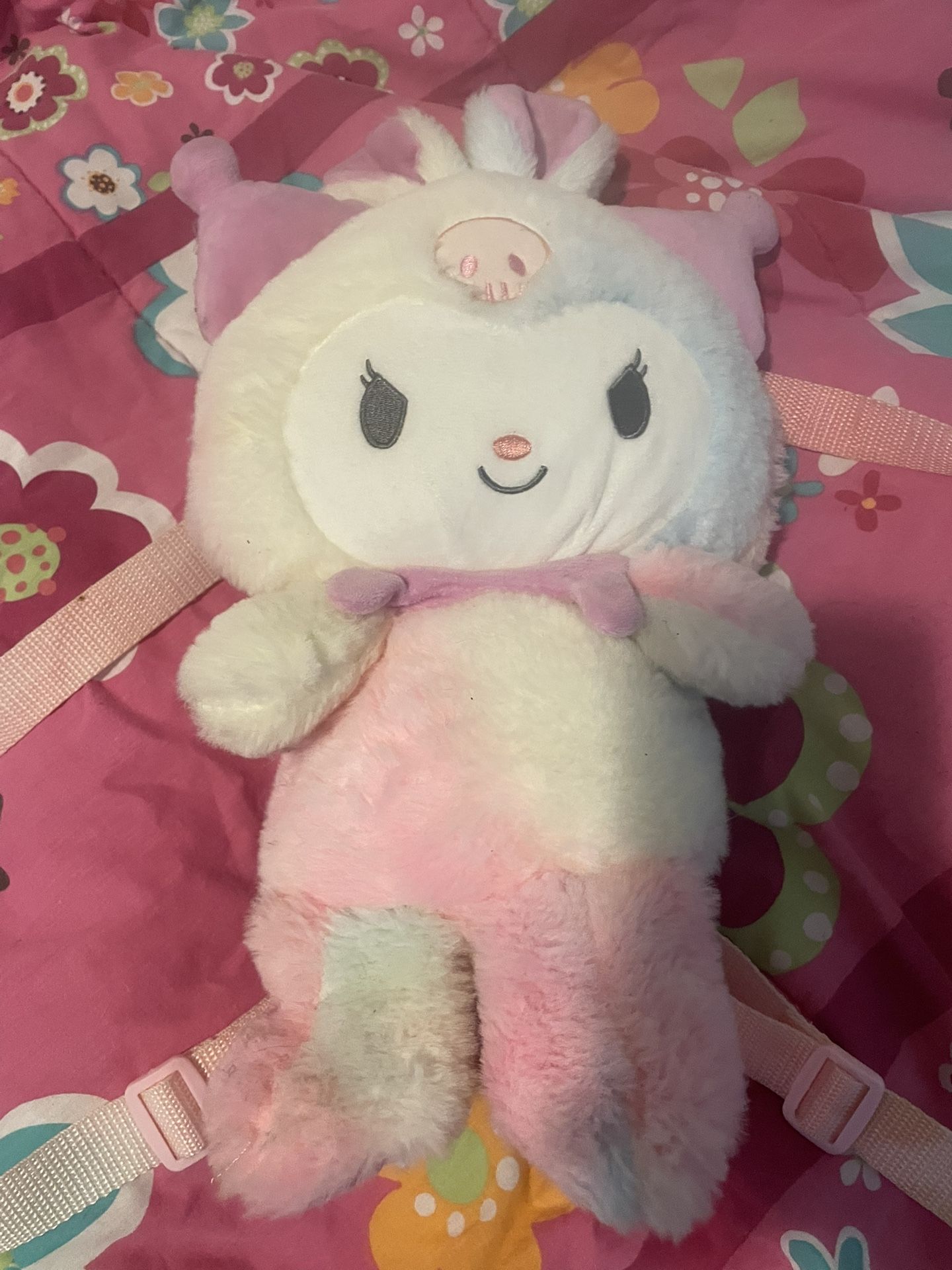 kuromi rainbow backpack