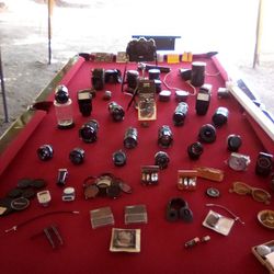 Canon A-1 Camera And Lenses