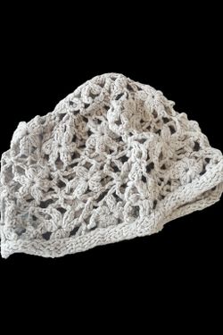 Crochet Bucket Hat Floral Lace Pattern