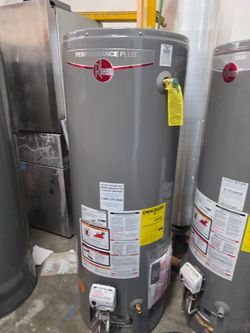 New Water Heater Rheem Performance Platinum 👏