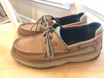 Sperry TOP-SIDER Lanyard Boat Shoe Size 4.5 Boys