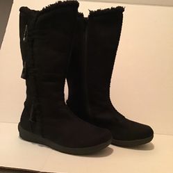 Black Suede Boots