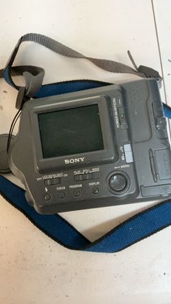 Sony Digital Camera with LCD Screen