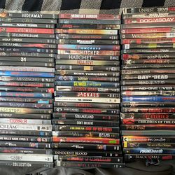 80 Horror DVD Movie Lot 